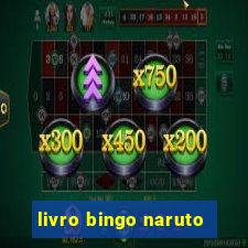 livro bingo naruto